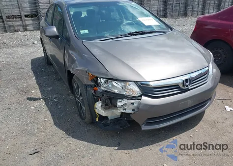 2012 Honda Civic Lx из США, поврежденный, VIN 2HGFB2F54CH523512